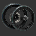 Light Bee/Eride Supermoto Wheel Set