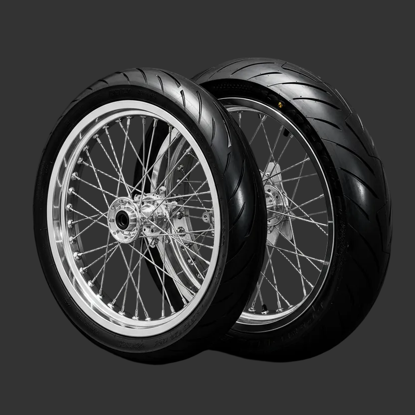 Chrome Ultra bee Supermoto Wheelset