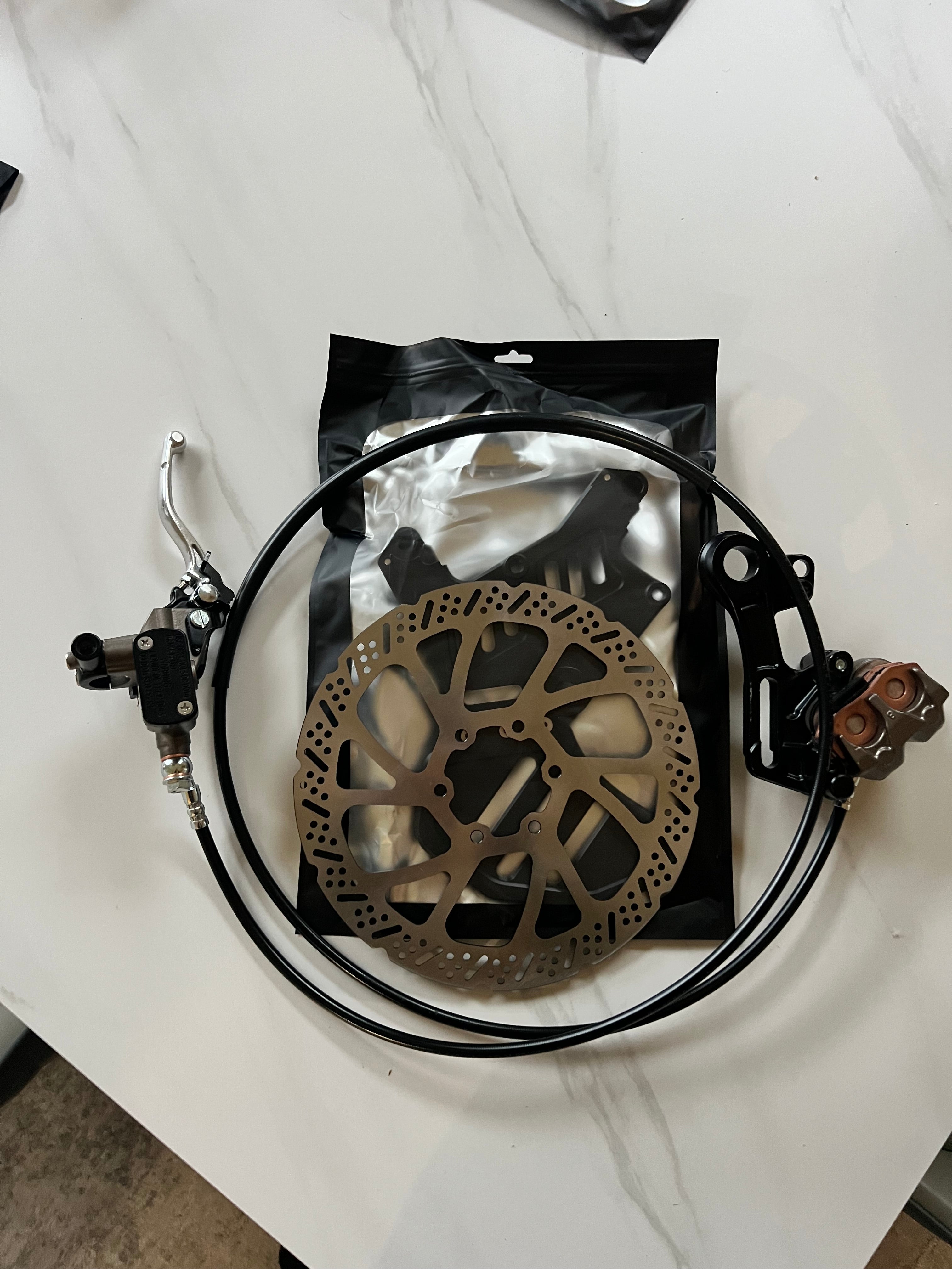 Talaria XXX/MX3/MX4 Rear Moto Brake Kit — Single Caliper