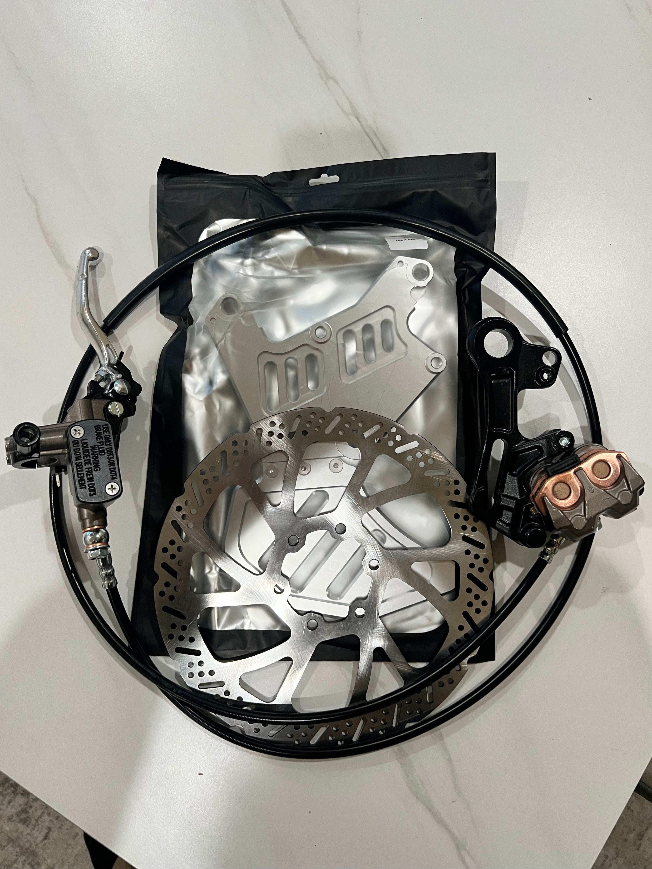 Talaria XXX/MX3/MX4 Rear Moto Brake Kit — Single Caliper
