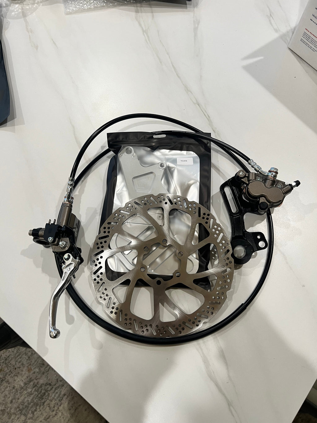 Surron Light Bee (LBX) Rear Moto Brake Kit — Ultra Bee Brakes